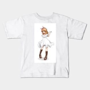 Lollipop Anime Girl Kids T-Shirt